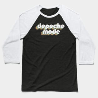 Depeche Mode / Rainbow Vintage Baseball T-Shirt